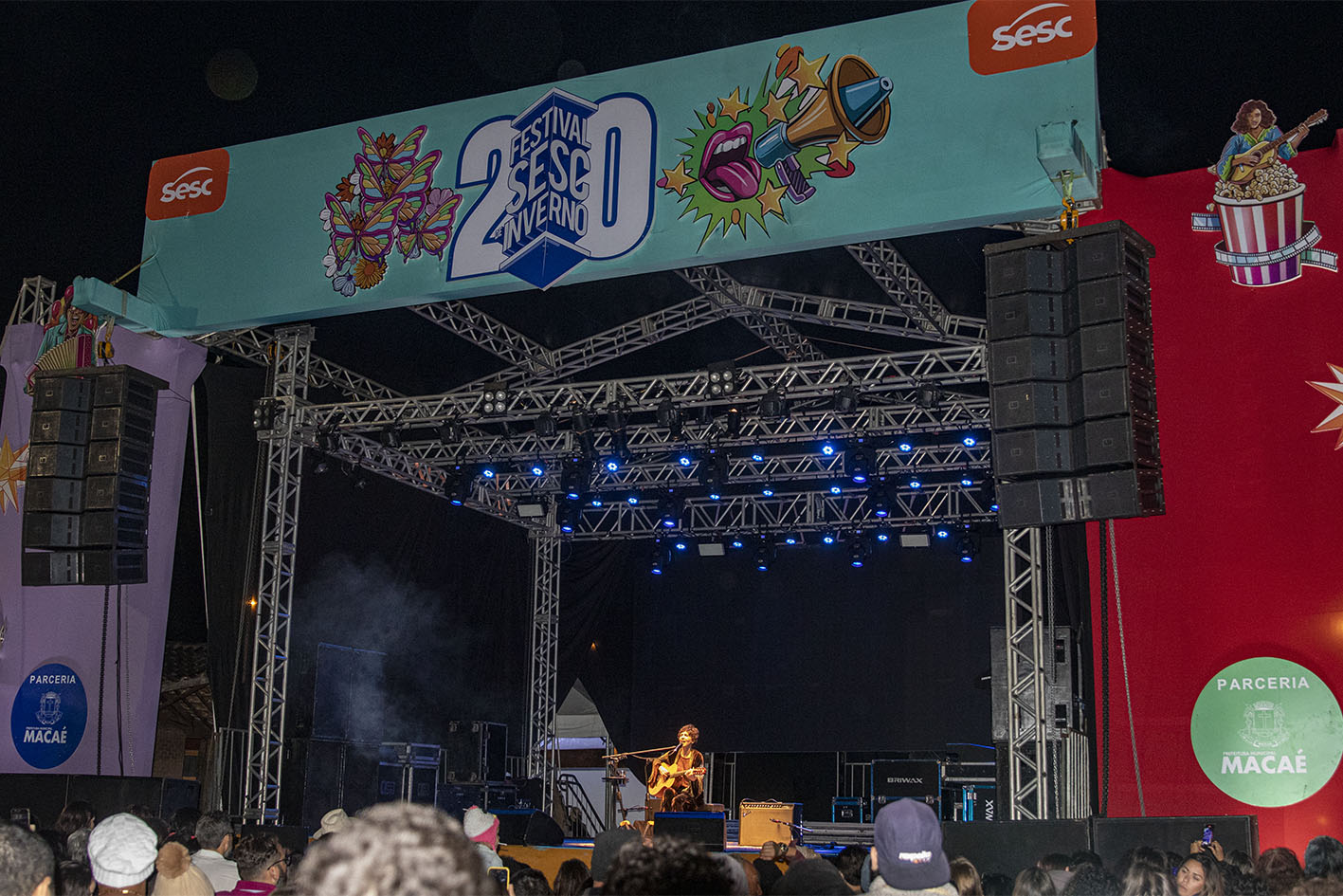 Sana recebe atrações no Festival Sesc de Inverno