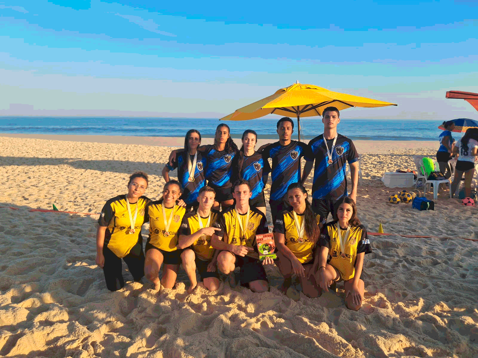 Colégio Municipal do Sana conquista ouro e prata no Campeonato Brasileiro de Beach Korfball 2026