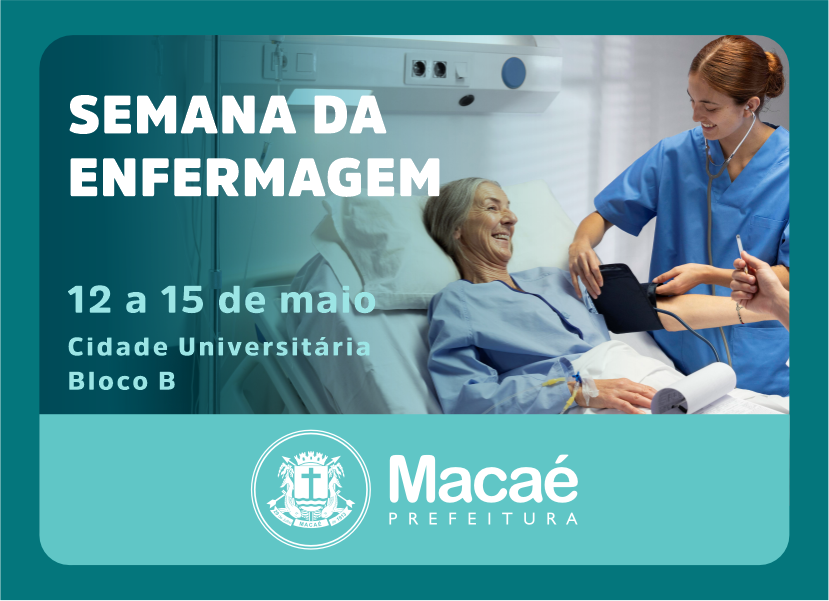 Semana da Enfermagem acontecerá de 12 a 15 de maio