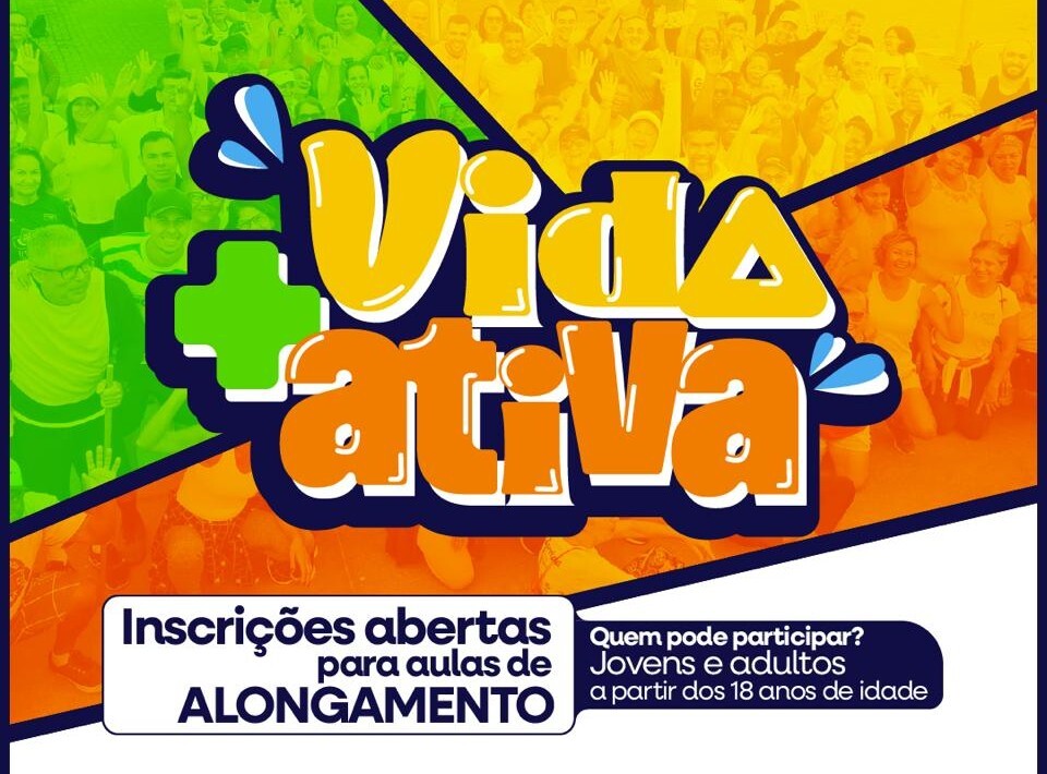 Projeto Vida + Ativa abre inscrições para aulas gratuitas de alongamento em Cabo Frio