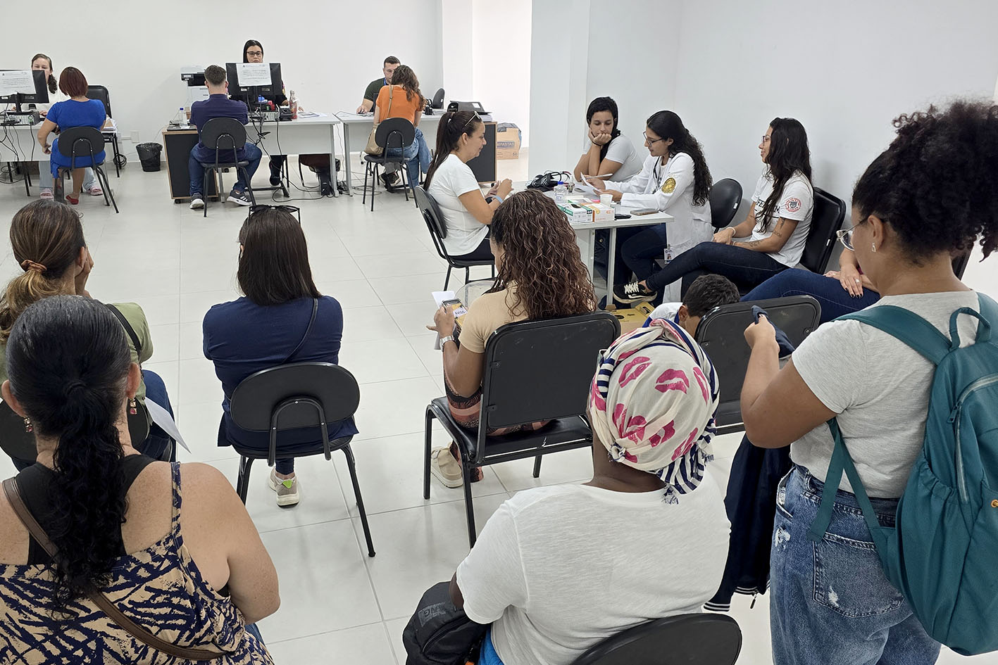 Gestão de Pessoas realiza acolhimento e avaliação inicial de saúde a servidores com atuação do SESMT