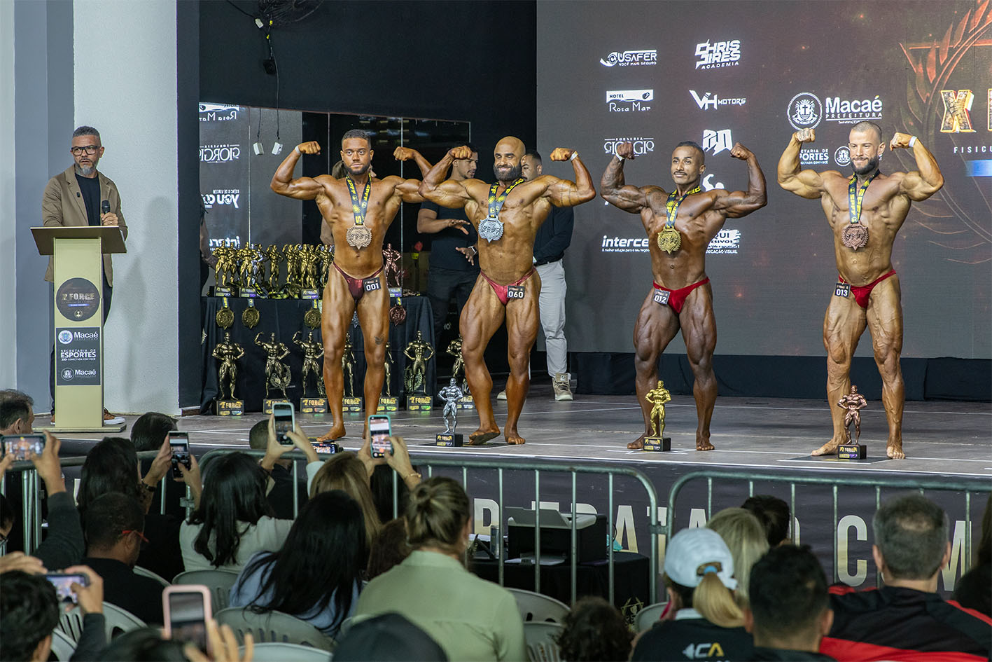 Macaé recebe X Force Classic e se consolida como polo do fisiculturismo e fitness com apoio da Prefeitura