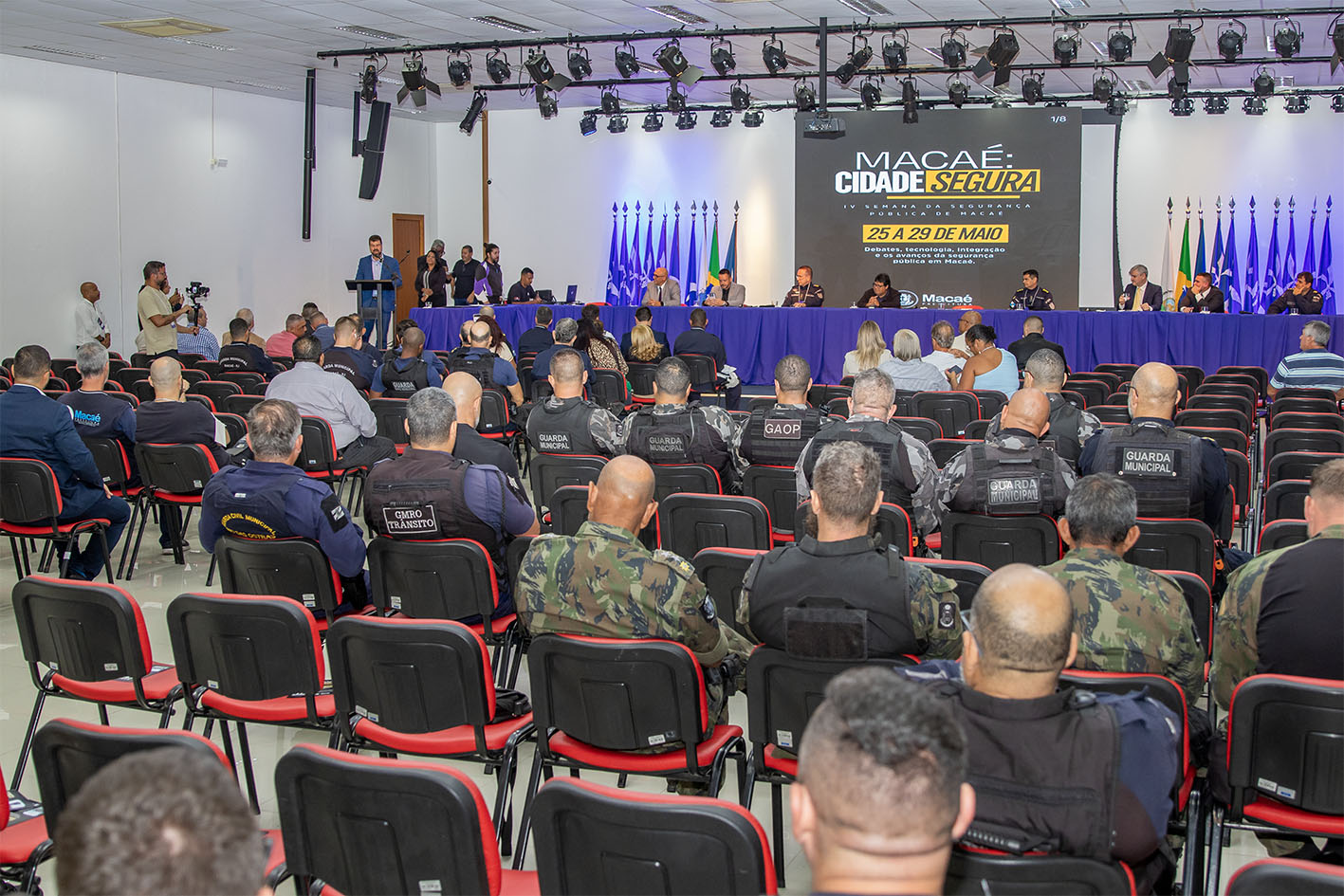 Abertura solene na IV Semana de Segurança Pública acontece na Câmara Municipal