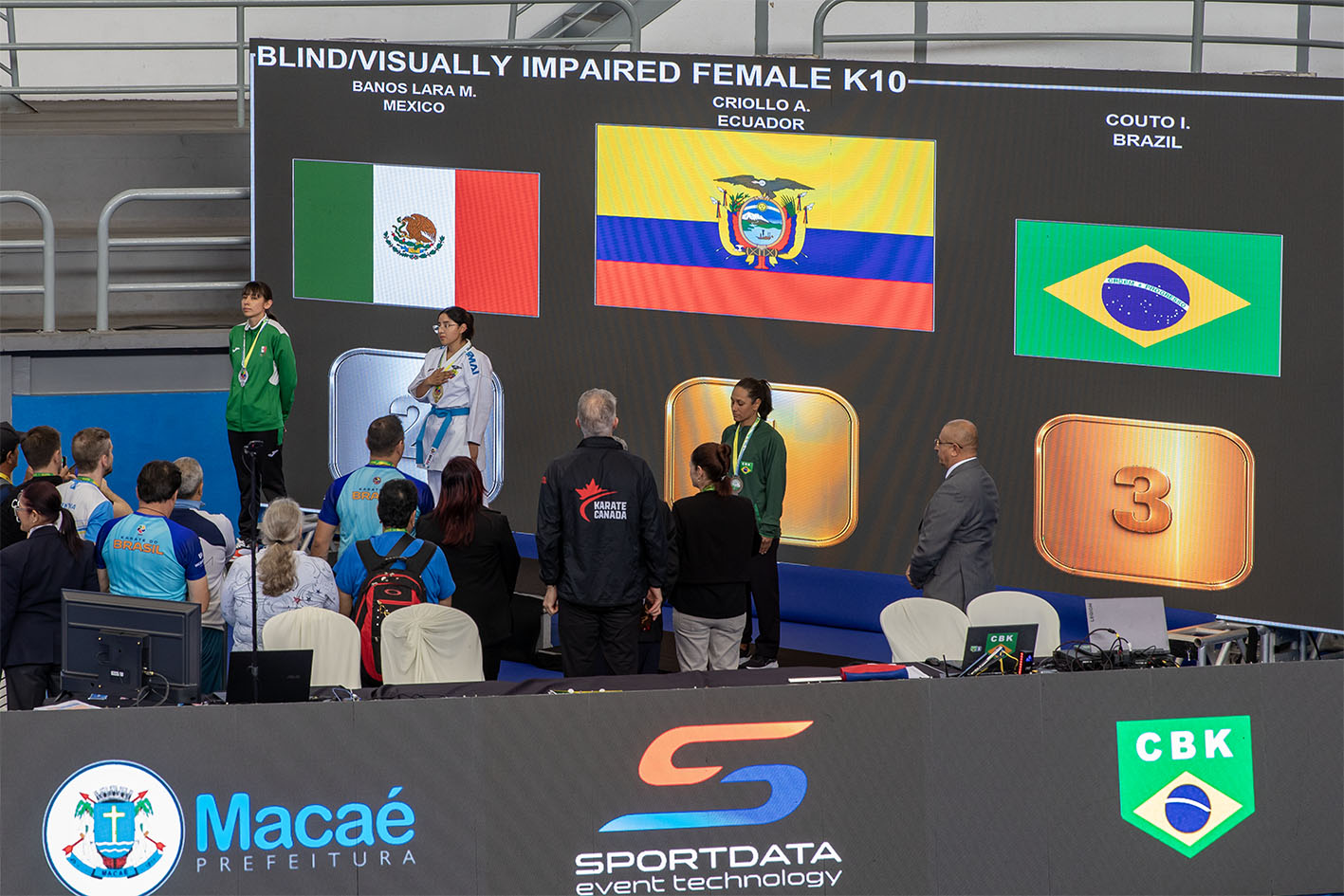 Seleção Brasileira de Karatê segue na liderança do PAN-Americano 2026 neste sábado