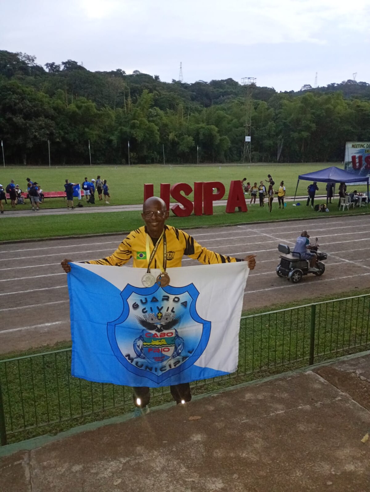 Guarda-civil de Cabo Frio conquista medalhas em competição nacional de atletismo