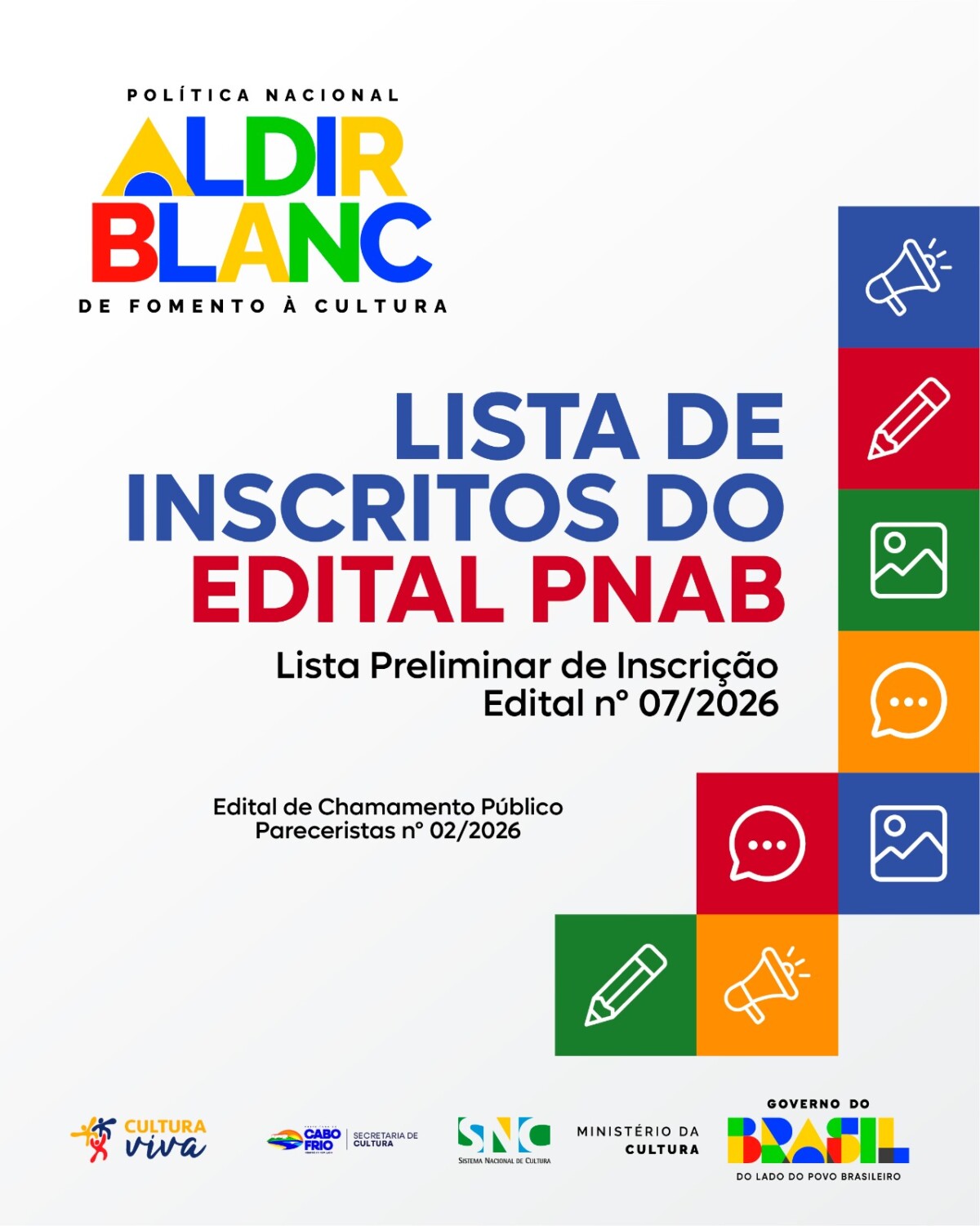 Prefeitura de Cabo Frio divulga lista preliminar de inscritos no chamamento público para pareceristas