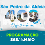 São Pedro da Aldeia celebra 409 anos com desfile cívico e show de Tiee 