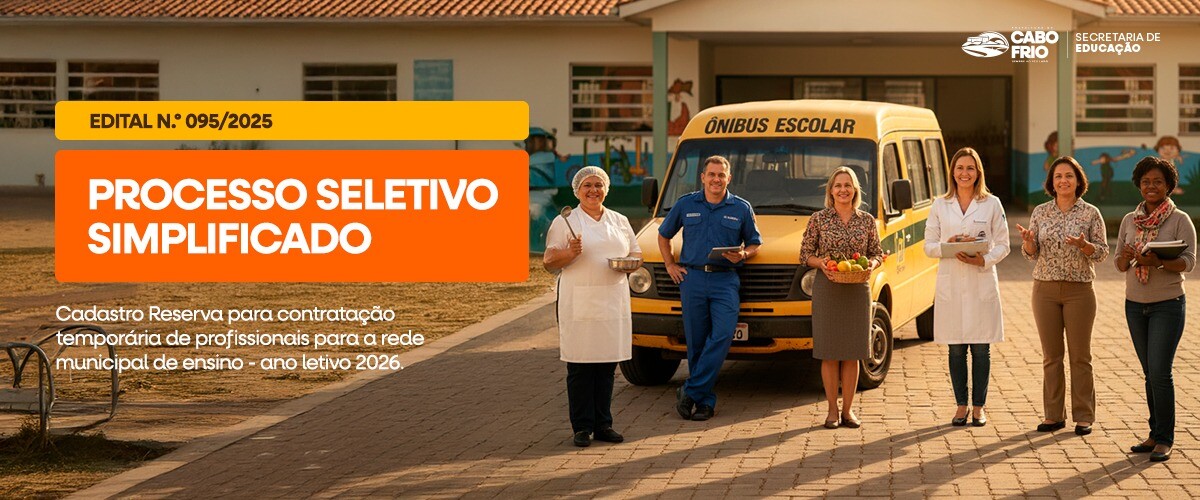 Educação convoca novo grupo de candidatos do Processo Seletivo para apresentação de documentos