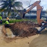 Serviços Públicos executa ações de manutenção e infraestrutura em diferentes regiões da cidade