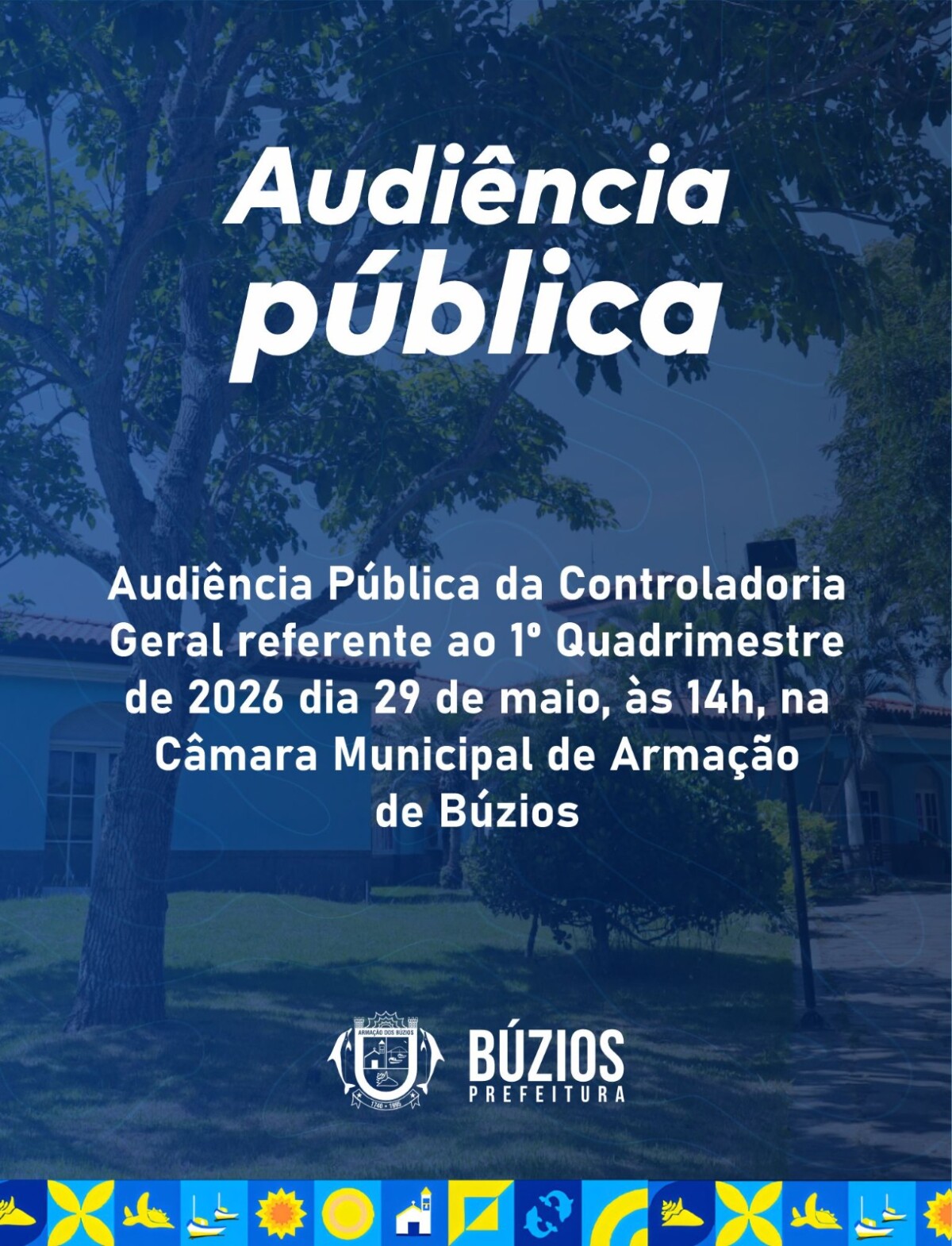 Prefeitura de Búzios realiza Audiência Pública para apresentação dos resultados do 1º Quadrimestre de 2026
