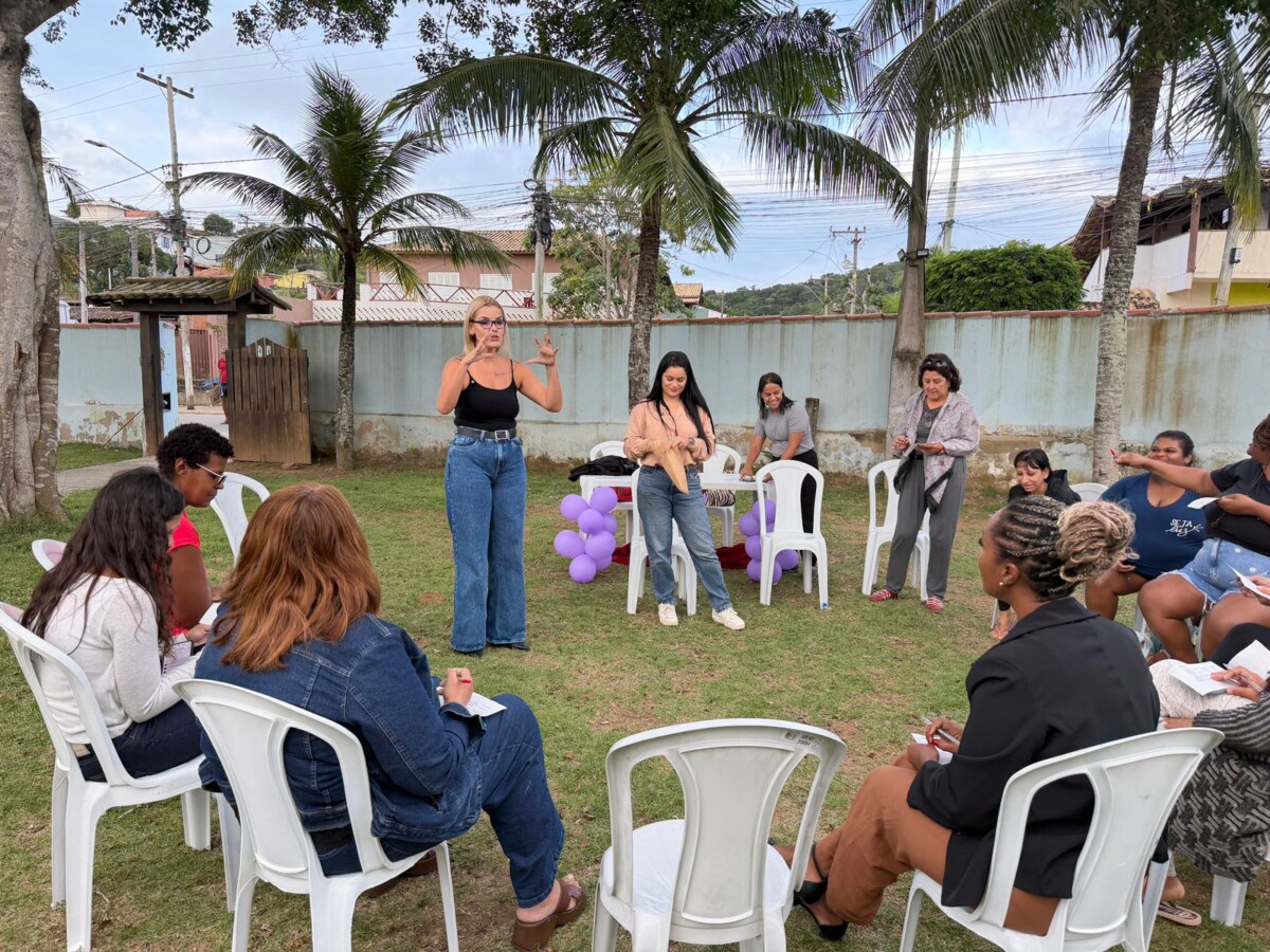 CRAS de José Gonçalves recebe roda de conversa sobre climatério e menopausa