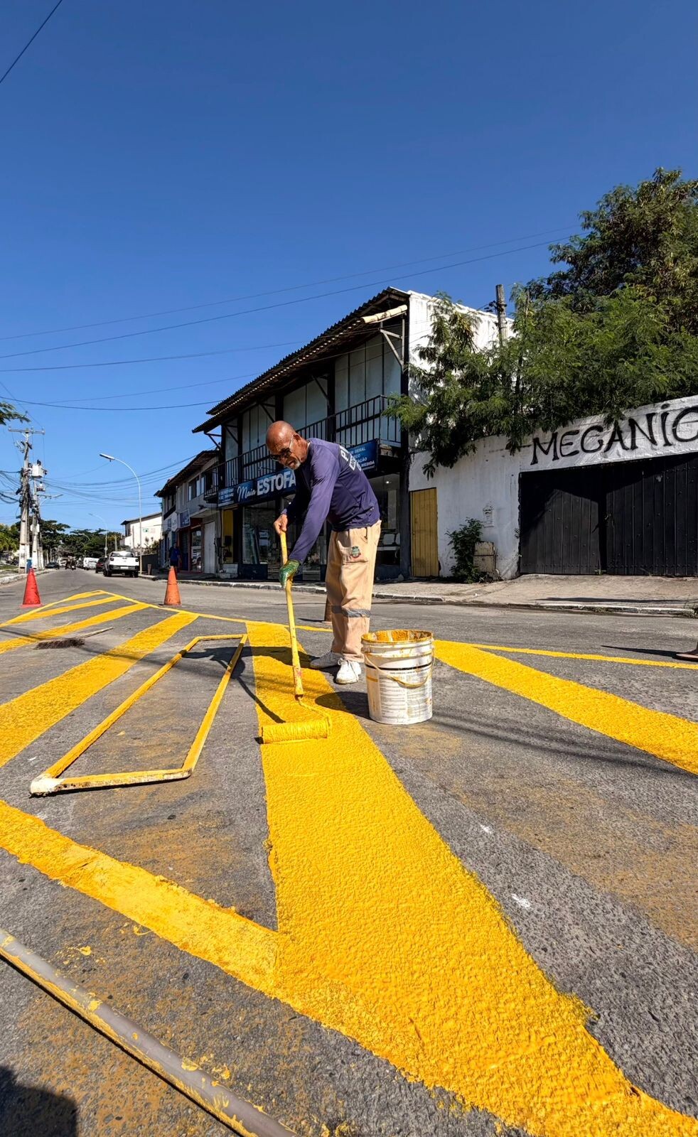 Prefeitura de Cabo Frio realiza readequação viária em cruzamento estratégico entre Gamboa, Jacaré e Guriri