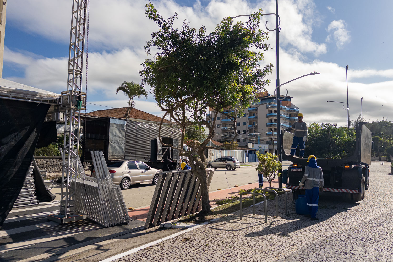 Trânsito para celebração de Corpus Christi