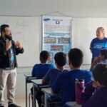 Educação Ambiental leva conscientização sobre sustentabilidade e segurança à E. Mz. Lucinda Franciscone de Medeiros