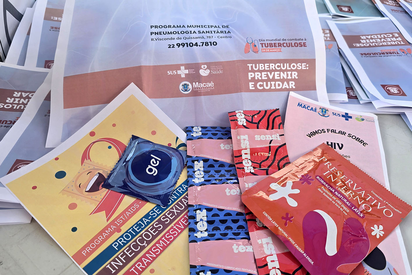 Agosto Laranja: Saúde promove ação de conscientização e combate à tuberculose