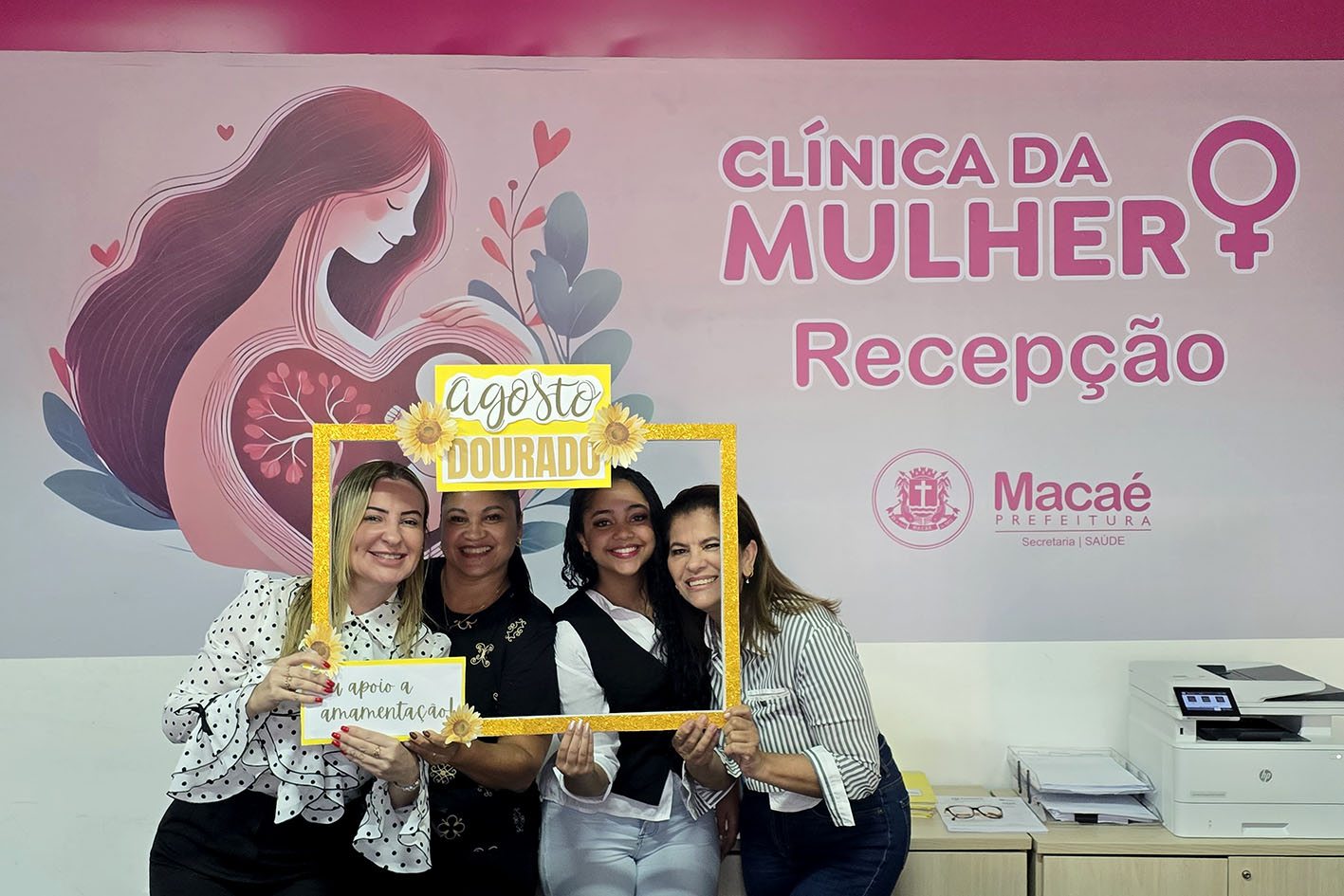 Rede de apoio à amamentação atende mães e bebês durante todo o ano em Macaé