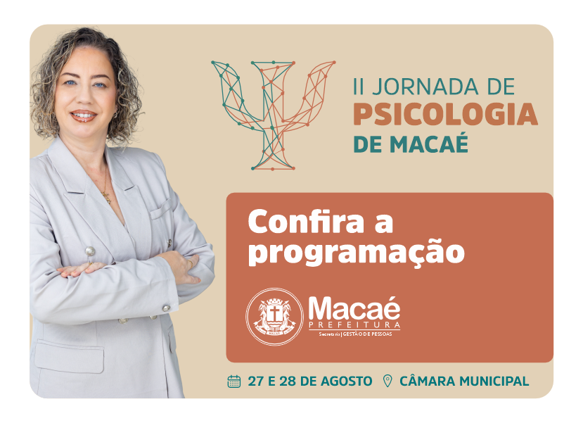 Jornada de Psicologia Municipal acontece nesta semana