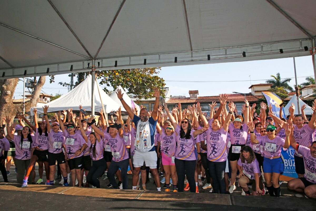 Corrida Búzios por Elas reúne mais de 600 participantes em ação do Agosto Lilás