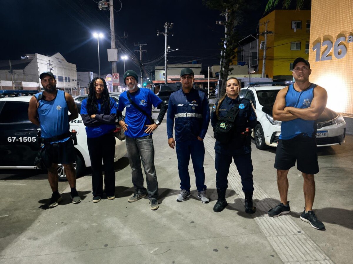 Agentes da Secretaria de Segurança e Ordem Pública atendem ocorrência de violência doméstica na Praia do Forte