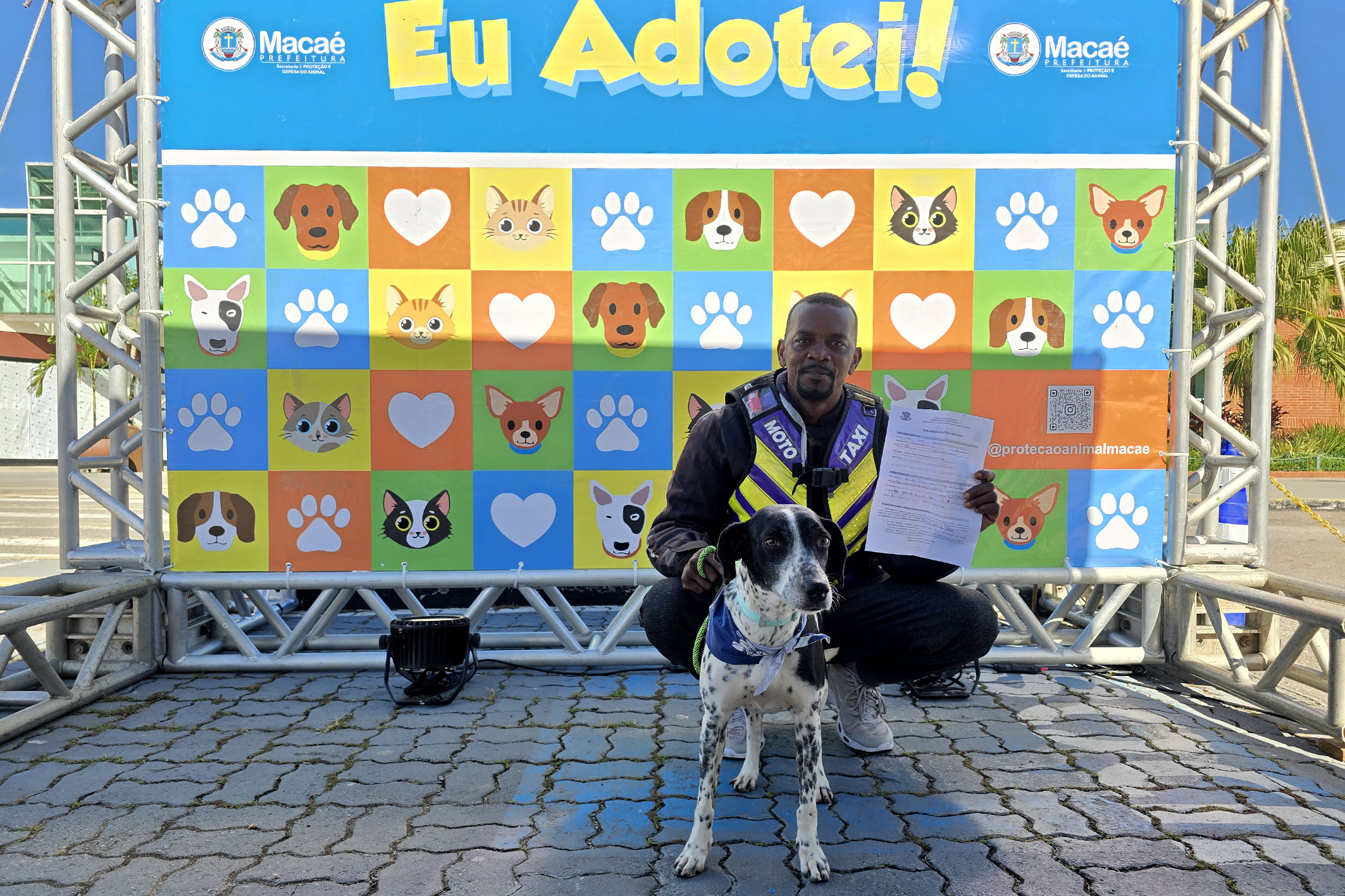 Feira de adoção reúne animais em busca de um novo lar neste sábado em Macaé
