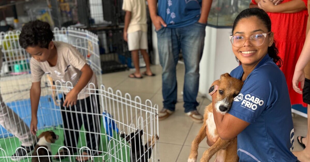 Feira de Adoção Animal acontece neste sábado (26), em Cabo Frio