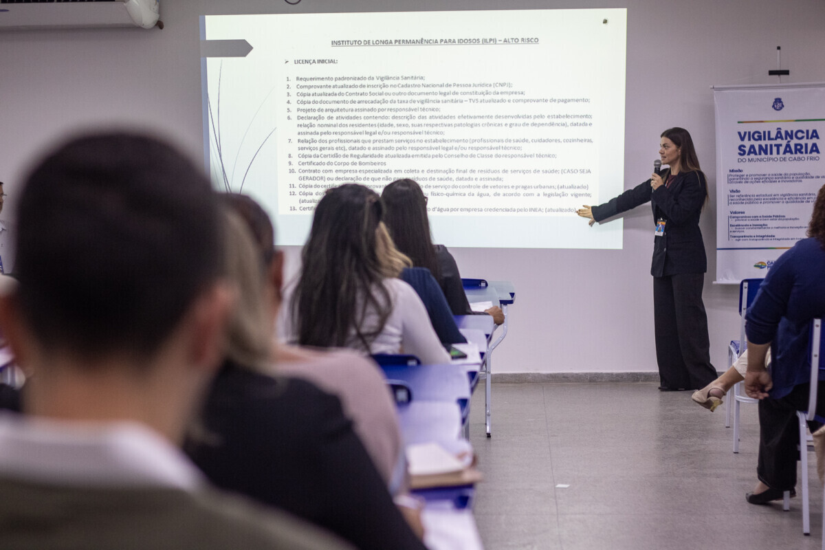 Cabo Frio participa do II Encontro do Sistema Estadual de Vigilância Sanitária do Rio de Janeiro