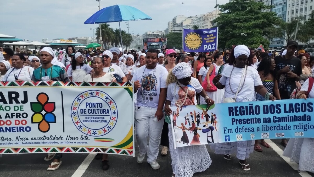 Búzios participa da 19ª Caminhada em Defesa da Liberdade Religiosa no Rio de Janeiro