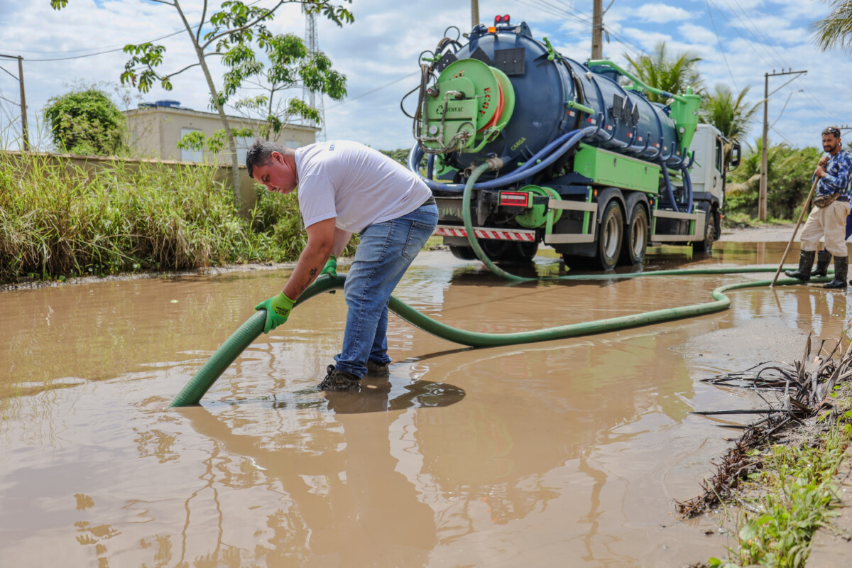 Prefeitura de Cabo Frio mantém ações de drenagem em Tamoios nesta quinta-feira (24)