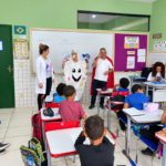 ESF Vinhateiro leva ações do Programa Saúde na Escola à E. M. Jardim Primavera