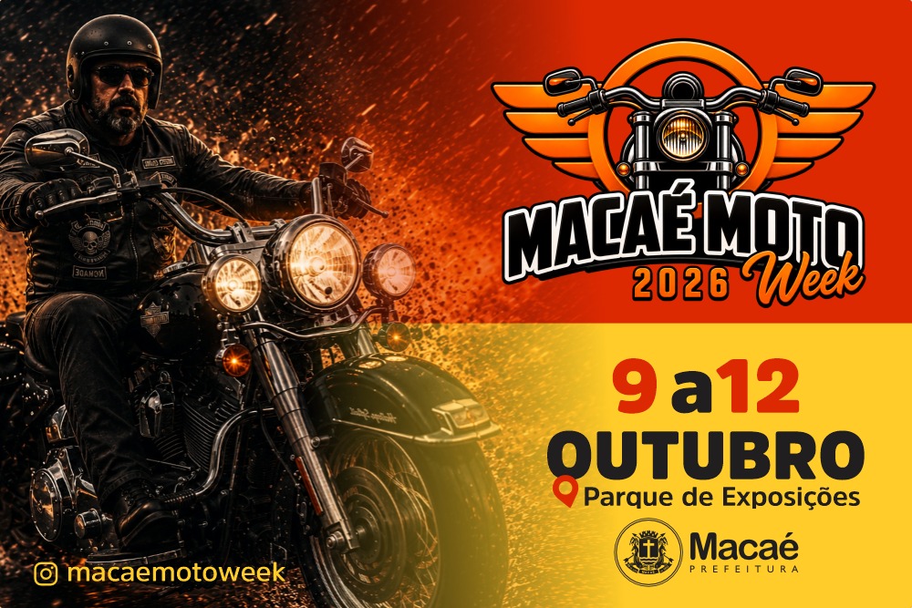 Contagem regressiva para o Macaé Moto Week 2026