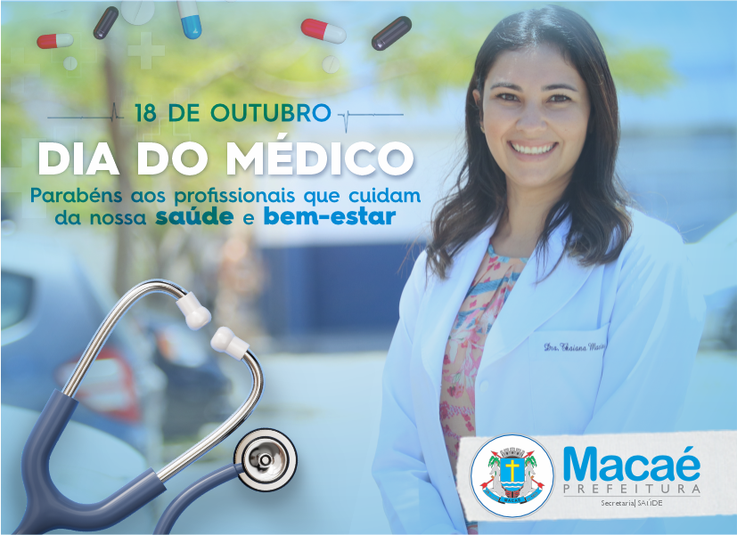 Dia do Médico: Macaé conta com mais de mil profissionais dedicados ao cuidado da população