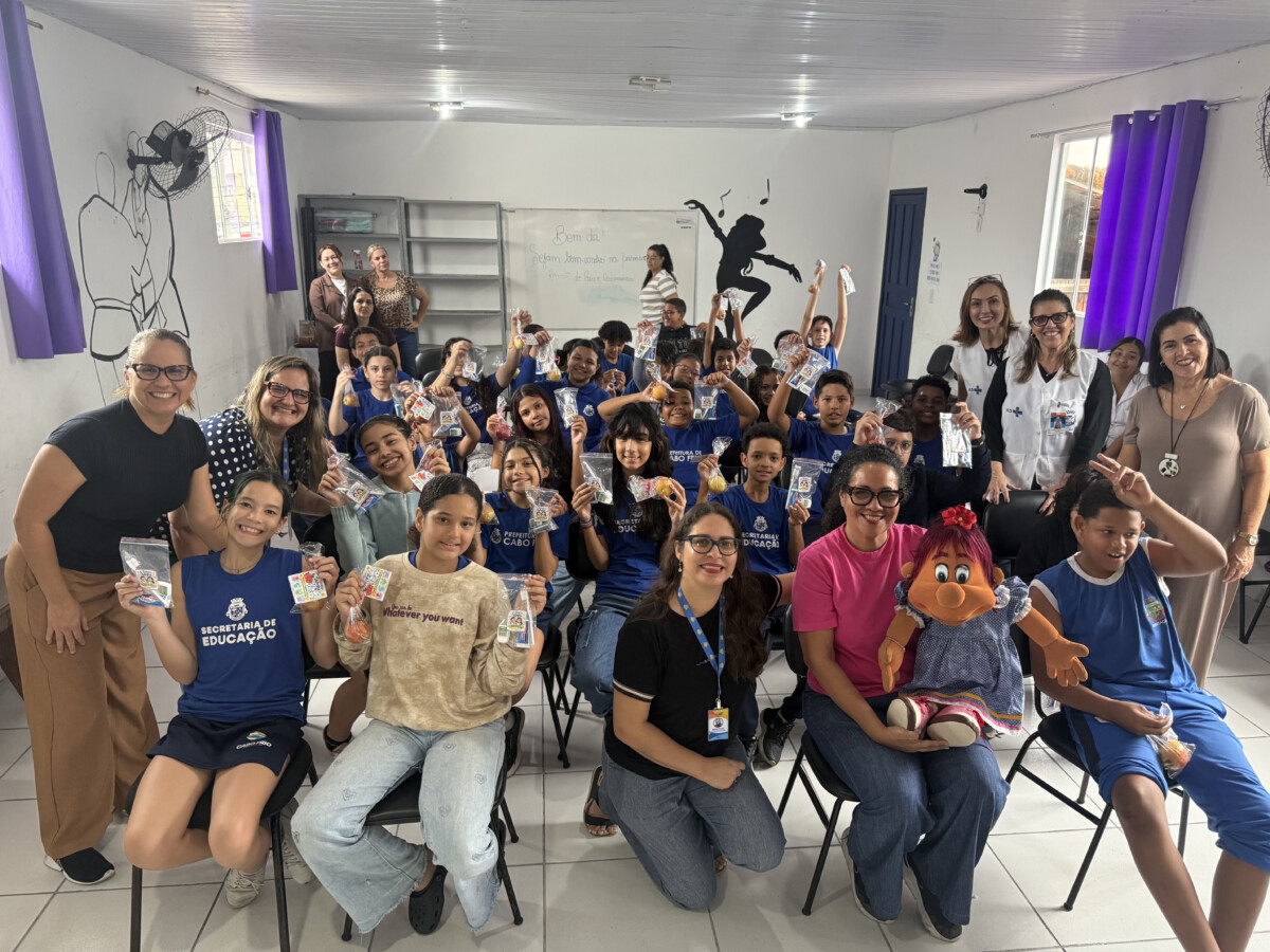 Projeto Saúde Bucal leva informação e prevenção para alunos da rede municipal de Cabo Frio