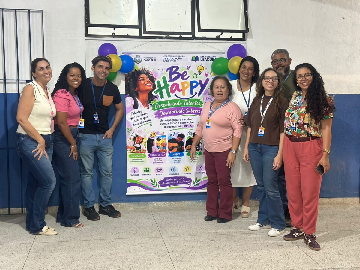 Projeto educacional promove oficinas e valoriza talentos de alunos da EJA em Cabo Frio