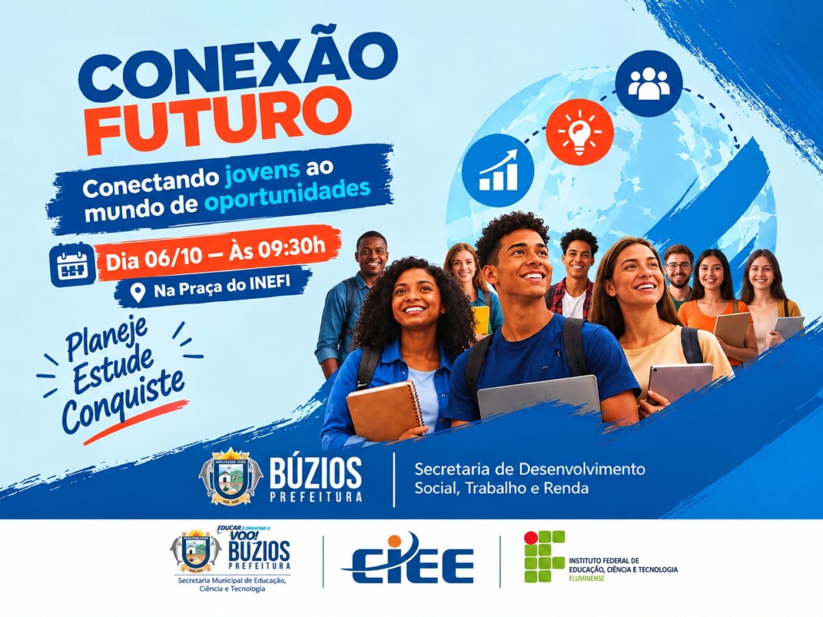 Búzios promove iniciativa para aproximar jovens da educação, tecnologia e mercado de trabalho