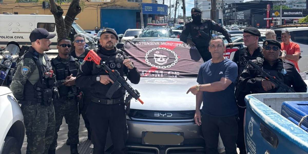 Ação integrada recupera veículo roubado e prende suspeito em Cabo Frio