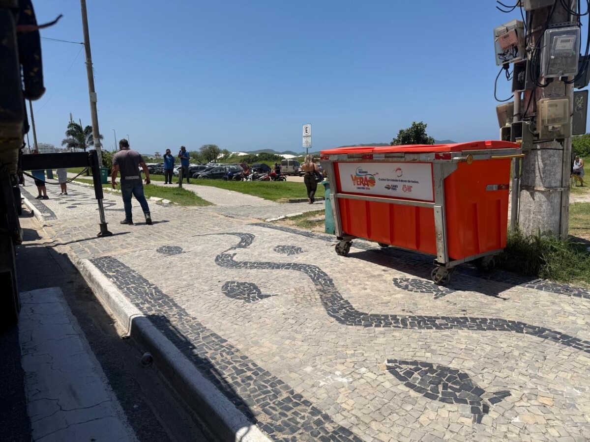 Limpeza das praias terá reforço de 50% em Cabo Frio para feriado e Semana do Saco Cheio