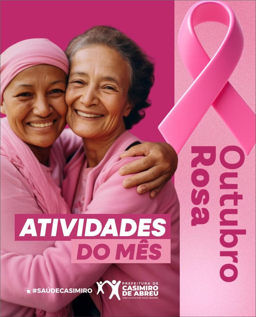 Outubro Rosa: Programação de Saúde