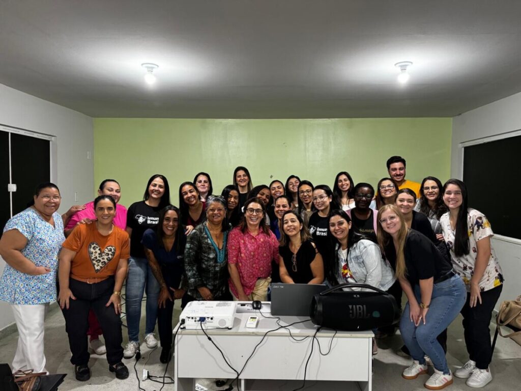 Saúde capacita profissionais sobre Boas Práticas na Sala de Vacinação